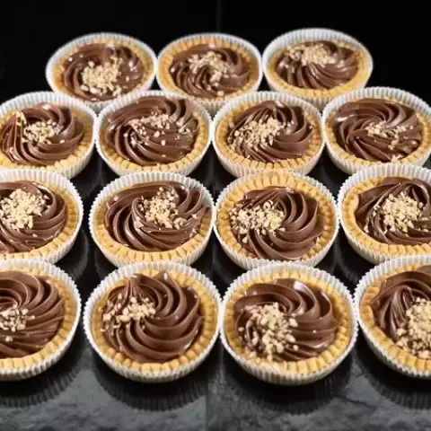 ROCHERINA AL CIOCCOLATO (15 PEZZI)